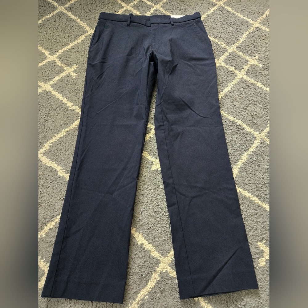 NWT Tommy Hilfiger Men's 33x30 THFlex Modern Fit Pant Stretch Navy Blue - Picture 3 of 11
